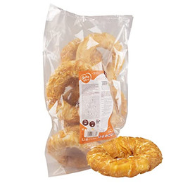 Produktbild von Duvo+ Kausnacks Rinderhaut & Huhn Bagels - 225 g