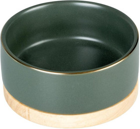 Produktbild von DUVO+ Keramiknapf Stone Timber dunkelgrün - 0,45 l