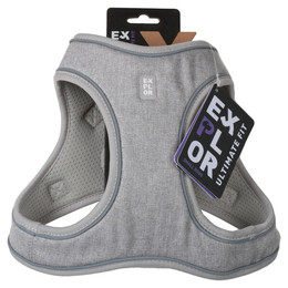 Produktbild von Duvo+ Kleiner Hund Geschirr Grau XL