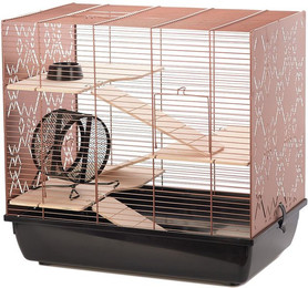 Produktbild von DUVO+ Kleintierkäfig Copper Lex schwarz/kupfer