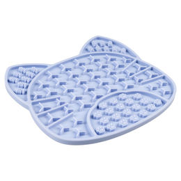 Produktbild von Duvo+ Leckmatte Katze lila für Hunde