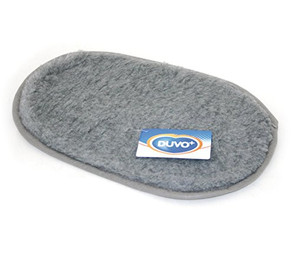 Produktbild von Duvo+ Matte Nappa Oval Hundematte dunkelgrau