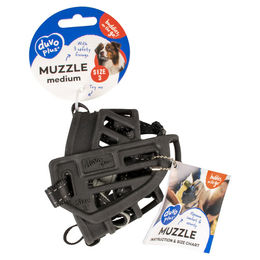 Produktbild von Duvo+ Maulkorb Gummi Schwarz Größe M