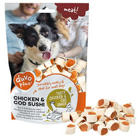 Produktbild von Duvo+ Meat! Huhn & Kabeljau Sushi - 180 g