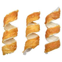 Produktbild von Duvo+ Meat! Rindshaut & Huhn Spiralen - 14 x 500 g