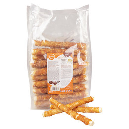 Produktbild von Duvo+ Meat! Rindshaut & Huhn Sticks Large - 2,5 kg