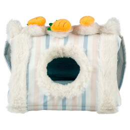 Produktbild von Duvo+ Nager-Dreieckshaus Striped Plüsch Größe S