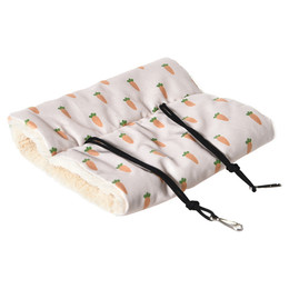 Produktbild von DUVO+ Nagerhaus Hängendes Dreieck Carrot aus Plüsch