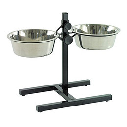 Produktbild von DUVO+ Napf-Set Twin Feeder H-Doppelnapf-Ständer