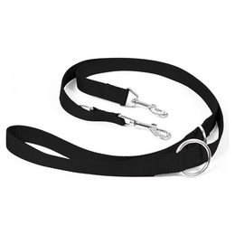Produktbild von DUVO+ Nylon Hundeleine verstellbar schwarz - 200 cm