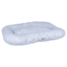 Produktbild von Duvo+ Oval Kissen Steppung Mellow Blau S