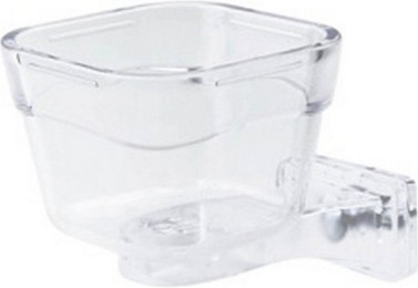 Produktbild von Duvo+ Papagei Essen Tray Lock Klein Transparent