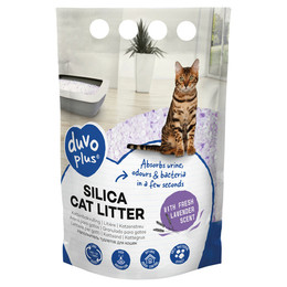 Produktbild von Duvo+ Premium Silica Katzenstreu Lavendel - 5 l