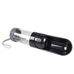 Produktbild von DUVO+ Reisenapf Wasserflasche Compact schwarz - 300 ml