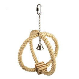 Produktbild von Duvo+ Ringseil aus Sisal mit BBQ Block und Glocke