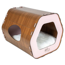 Produktbild von DUVO+ Schlafhöhle Katzenhaus MDF Rose