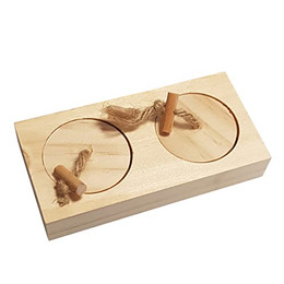 Produktbild von DUVO+ Sniffle 'n Snack Puzzle Nagerspielzeug aus Holz