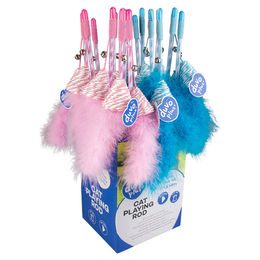 Produktbild von Duvo+ Spielangel Catchy Dreieck mit Federn