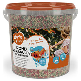 Produktbild von Duvo+ Teichgranulat Farbmischung 4 mm - 10 l