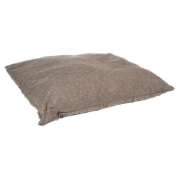 Produktbild von Duvo+ Textura Eco Kissen rechteckig dunkelbraun Größe L