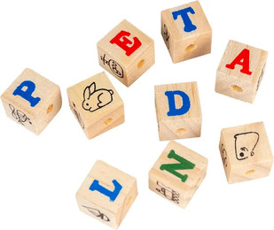 Produktbild von DUVO+ Tier-Intelligenzspielzeug Smart Cubes Holz - 18 x 3 cm