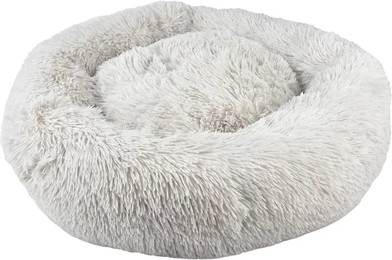 Produktbild von DUVO+ Tierbett Cozy Donut grau für Katzen