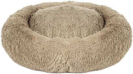 Produktbild von DUVO+ Tierbett Duvoplus Donutbett Snug - beige Größe / Maße: M - 65x65x15cm