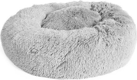 Produktbild von DUVO+ Tierbett Hundebett Snug Donut hellgrau