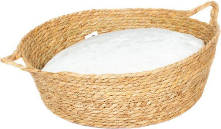 Produktbild von DUVO+ Tierbett Katzenbett Laguna Seegras beige/weiß
