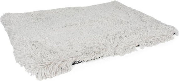 Produktbild von DUVO+ Tierkissen Hundekissen Bench Snug aus Landhaar-Plüsch grau