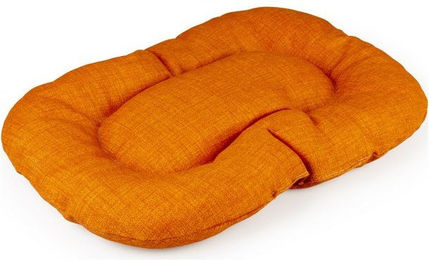 Produktbild von DUVO+ Tierkissen Hundekissen oval gesteppt tangerine orange