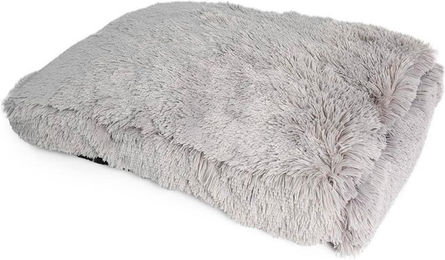 Produktbild von DUVO+ Tierkissen Hundekissen Snug rechteckig hellgrau