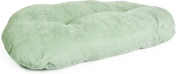 Produktbild von DUVO+ Tierkissen Katzenkissen rechteckig Velvet grün