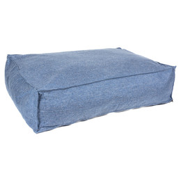 Produktbild von DUVO+ Tierkissen Katzenmatratze Textura Eco rechteckig blau