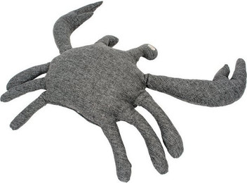 Produktbild von DUVO+ Tierkuscheltier Eco Plüsch Krabbe grau