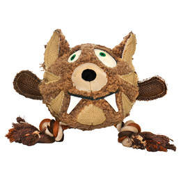 Produktbild von DUVO+ Tierkuscheltier Hundespielzeug Canvas Plüsch Tiger - 150 g