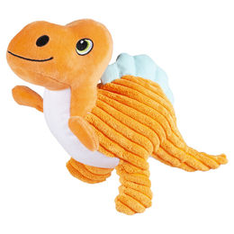 Produktbild von DUVO+ Tierkuscheltier Hundespielzeug Dino Ankylosaurus orange