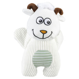 Produktbild von DUVO+ Tierkuscheltier Hundespielzeug Plüsch Schaf Corduroy Weiß