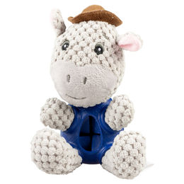 Produktbild von DUVO+ Tierkuscheltier Hundespielzeug Snackspender Esel