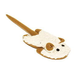 Produktbild von DUVO+ Tierkuscheltier Katzenspielzeug Cushy knisternde Maus braun/weiß