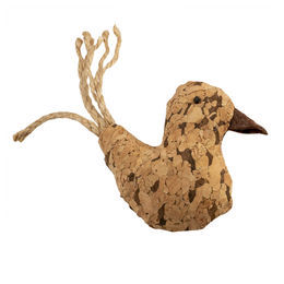 Produktbild von DUVO+ Tierkuscheltier Katzenspielzeug Vogel braun