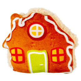 Produktbild von DUVO+ Tierkuscheltier Katzenspielzeug Xmas Fluffy Lebkuchenhaus - 1 Stk.