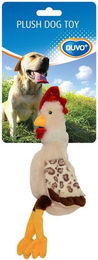 Produktbild von DUVO+ Tierkuscheltier Plüsch Huhn Hundespielzeug - 60 g