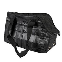Produktbild von DUVO+ Tiertransporttasche Handtasche Paris Chic schwarz für Hunde - 5 kg