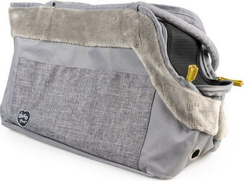 Produktbild von DUVO+ Tiertransporttasche Paris Pet Bag Chic grau für Katzen