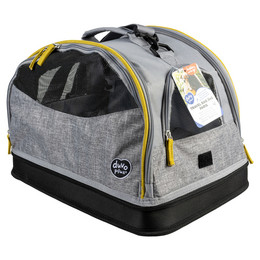 Produktbild von DUVO+ Tiertransporttasche Paris Travel Bag 3in1 grau für Hunde