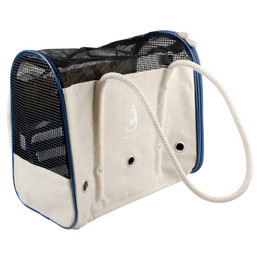 Produktbild von DUVO+ Tiertransporttasche Saint-Tropez beige für kleine Hunde