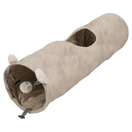 Produktbild von DUVO+ Tiertunnel Katzenspielzeug Cozette beige