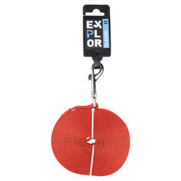 Produktbild von Duvo+ Trackingleine flach Classic rot, Maße: 10 m / 20 mm