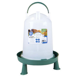 Produktbild von Duvo+ Tränke mit Griff und Füßen ECO transparent/grün
